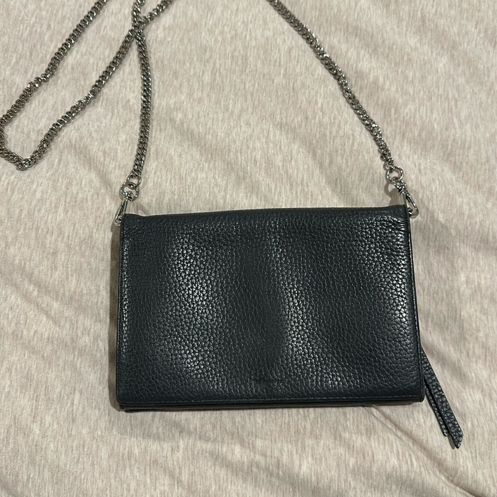 All Saints Leather Fetch Chain Bag